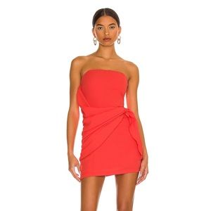 Superdown Andria Strapless Mini Dress